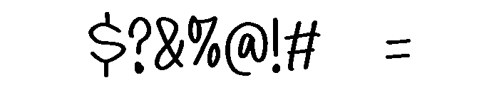 PG Sugar Flow Font OTHER CHARS