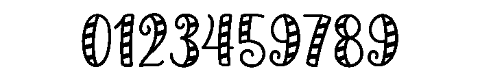 PG Sugar Ribbon Regular Font OTHER CHARS