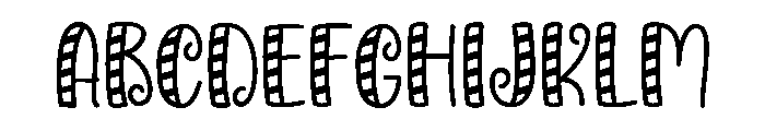 PG Sugar Ribbon Regular FONT