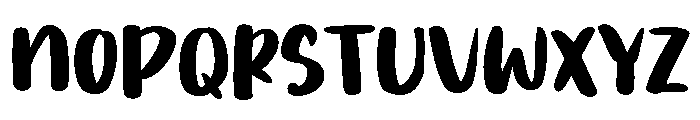 PG Sweet History Font UPPERCASE