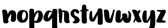 PG Sweet History Font LOWERCASE