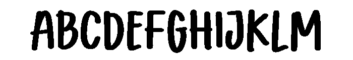 PG Sweet Honey Regular Font UPPERCASE