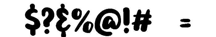 PG Sweet Love Font OTHER CHARS