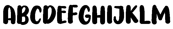 PG Sweet Love Font UPPERCASE
