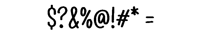 PG Sweet Valentine Font OTHER CHARS