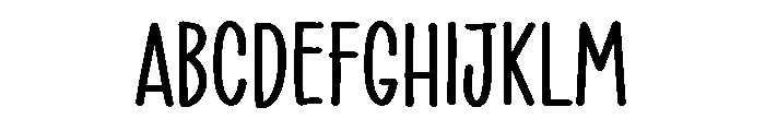 PG Sweet Valentine Font UPPERCASE