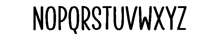 PG Sweet Valentine Font UPPERCASE