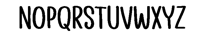 PG Sweetline Font UPPERCASE