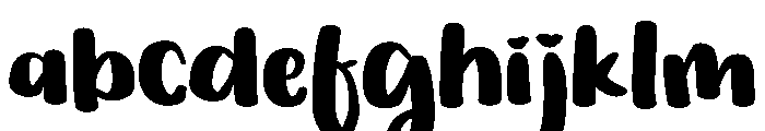 PG Thick Brush FONT