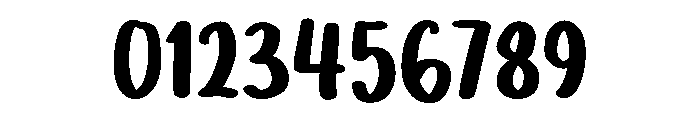 PG Thickster Font OTHER CHARS