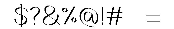 PG Twilight Font OTHER CHARS