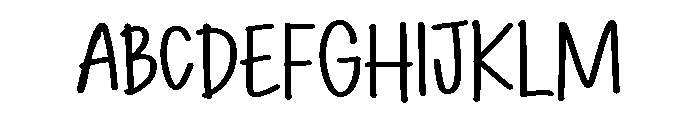 PG Valentine Waves Font UPPERCASE