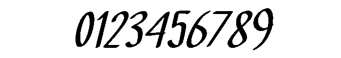 PG Valessia Oblique Font OTHER CHARS