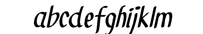 PG Valessia Oblique FONT