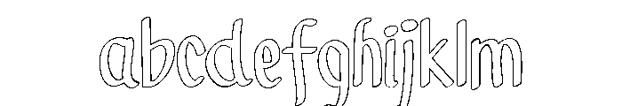 PG Valessia Outline FONT