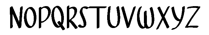 PG Valessia Regular Font UPPERCASE