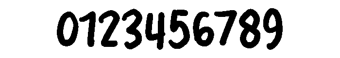 PG Varsity Brush Font OTHER CHARS