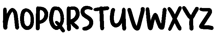 PG Varsity Brush Font LOWERCASE