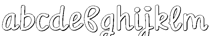 PG Velmora Outline FONT