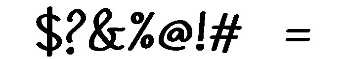 PG Velmora Regular Font OTHER CHARS