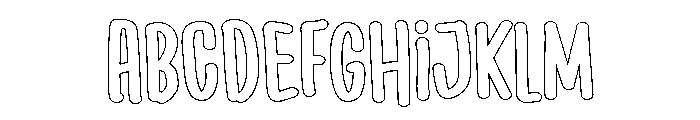 PG Veloura Outline Regular FONT