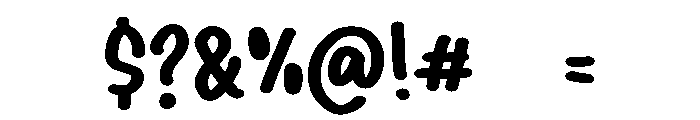 PG Vindes Night Regular Font OTHER CHARS