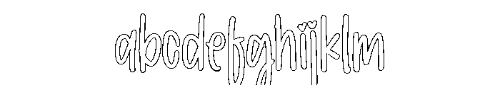 PG Wensokia Outline FONT