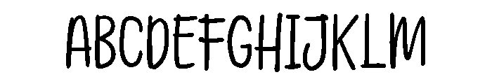 PG Wensokia Regular Font UPPERCASE