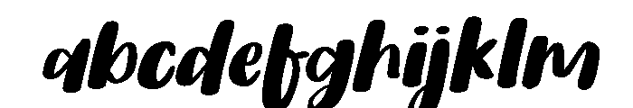 PG Whimlova Slanted FONT