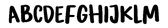 PG Whisper Regular Font UPPERCASE