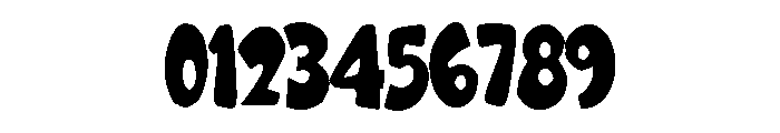 PG Wicked Regular Font OTHER CHARS