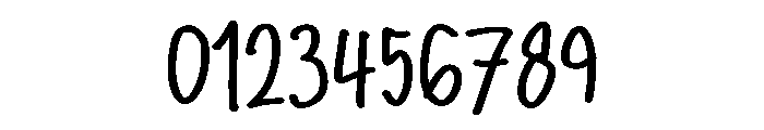 PG Wiggle Regular Font OTHER CHARS