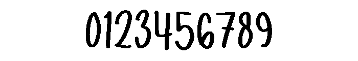 PG Wildbrush Font OTHER CHARS