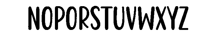 PG Wonderland Font UPPERCASE