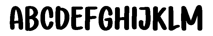 PG Writello Font UPPERCASE