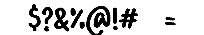 PG Yuppi Regular Font OTHER CHARS
