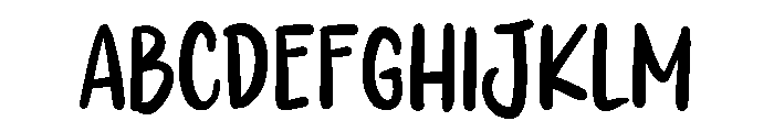 PG Zivora Font UPPERCASE