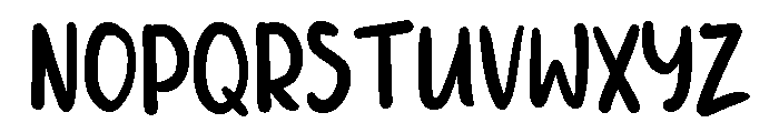 PG Zivora Font UPPERCASE