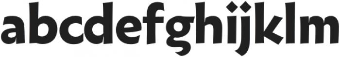 PGF-Americas ExtraBold otf (700) Font LOWERCASE
