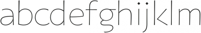 PGF-Americas Thin otf (100) Font LOWERCASE