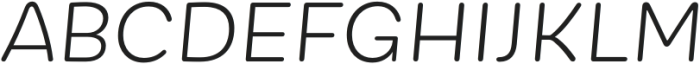 PGF-Dinos ExtraLight-Italic otf (200) Font UPPERCASE