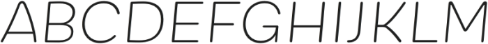 PGF-Dinos Thin-Italic otf (100) Font UPPERCASE