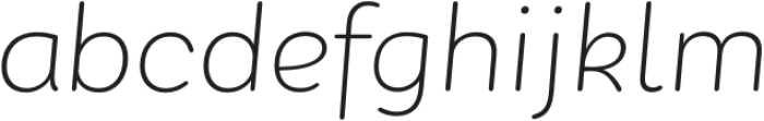 PGF-Dinos Thin-Italic otf (100) Font LOWERCASE