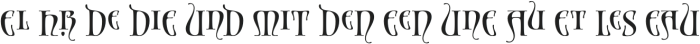 PGF-Elyss Catchwords-Regular otf (400) Font UPPERCASE