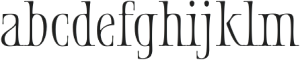 PGF-Elyss Roman-Light otf (300) Font LOWERCASE