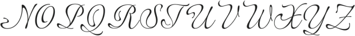 PGF-Elyss Script-Regular otf (400) Font UPPERCASE