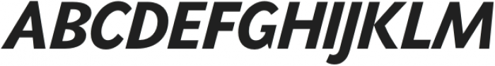 PGF-Now Bold Italic otf (700) Font UPPERCASE