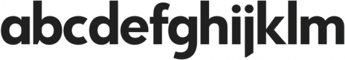 PGF-Now Bold otf (700) Font LOWERCASE