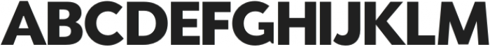 PGF-Now ExtraBold otf (700) Font UPPERCASE