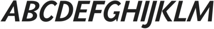 PGF-Now Medium Italic otf (500) Font UPPERCASE